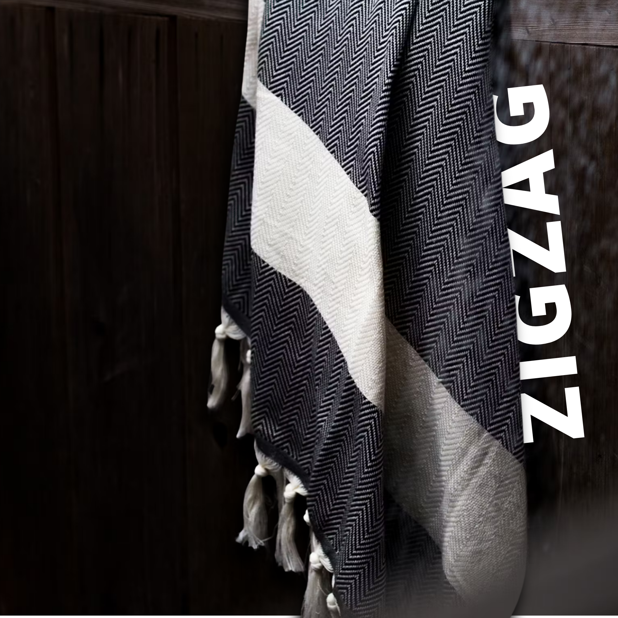 Buld&Co. - Wholesale Beach Towel - Turkish Towel Herringbone, Turkish Beach Towel, XL Zigzag8