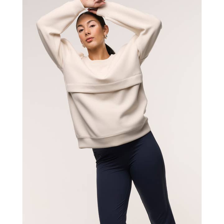 Os Pull à fermeture éclair surdimensionné pour l'allaitement en vente sur Faire3