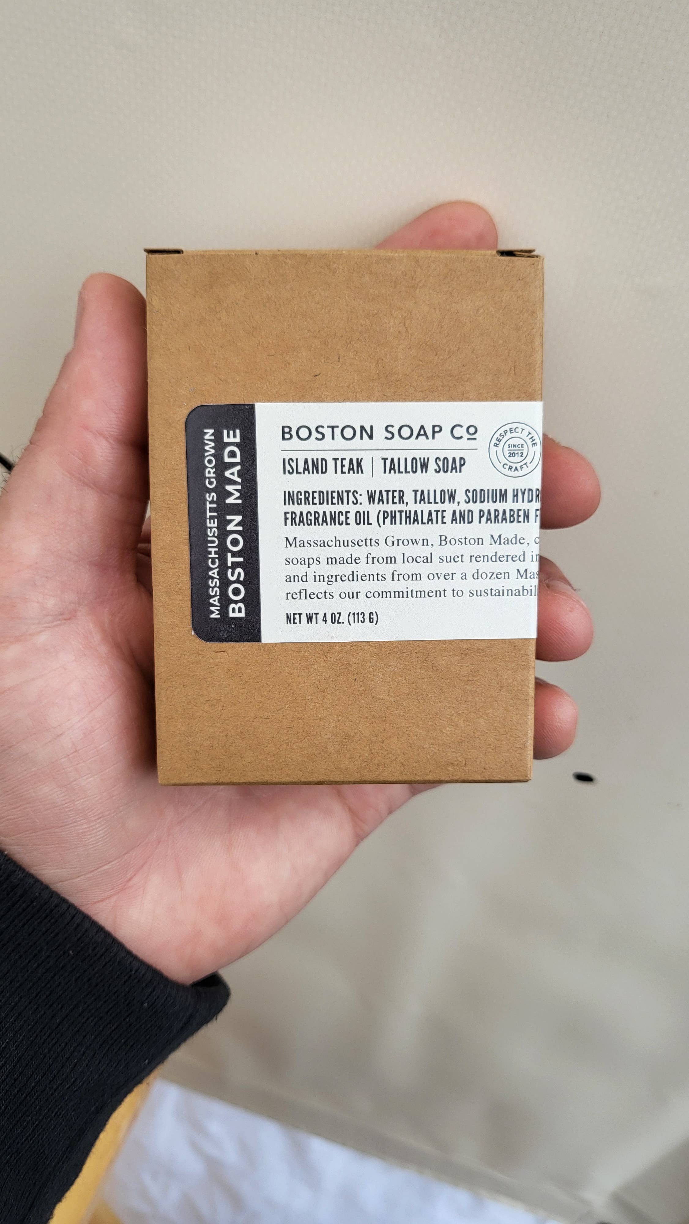 Boston Soap Co. - Wholesale Bar Soap - Massachusetts Grown Boston Made Tallow Soap1