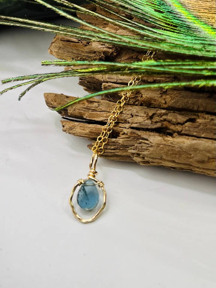 ALICIA Freeform Gemstone Necklace - More Color Choices for wholesale by Rachel Renee Jewelry