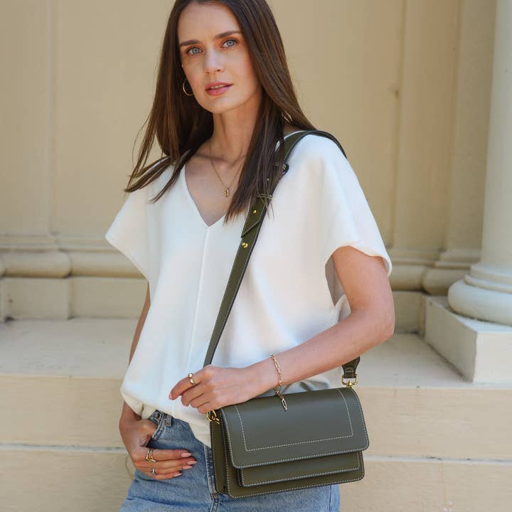 AALLYN – Großhandel Umhängetasche - Damen – Ingrid Umhängetasche - Leder28