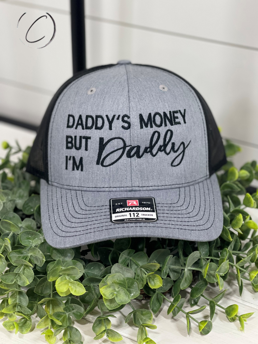 CMD Wholesale – Großhandel Trucker-Cap – Herren – Bestickte Snapback-Mütze Daddy's Money für Erwachsene0
