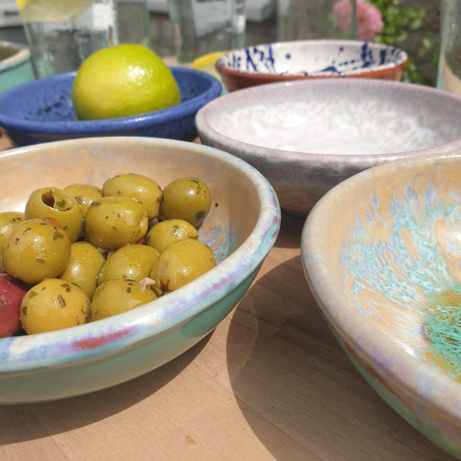 Jarapa – wholesale Bowl – Spanish Hand Painted 13cm Tapas Bowl9