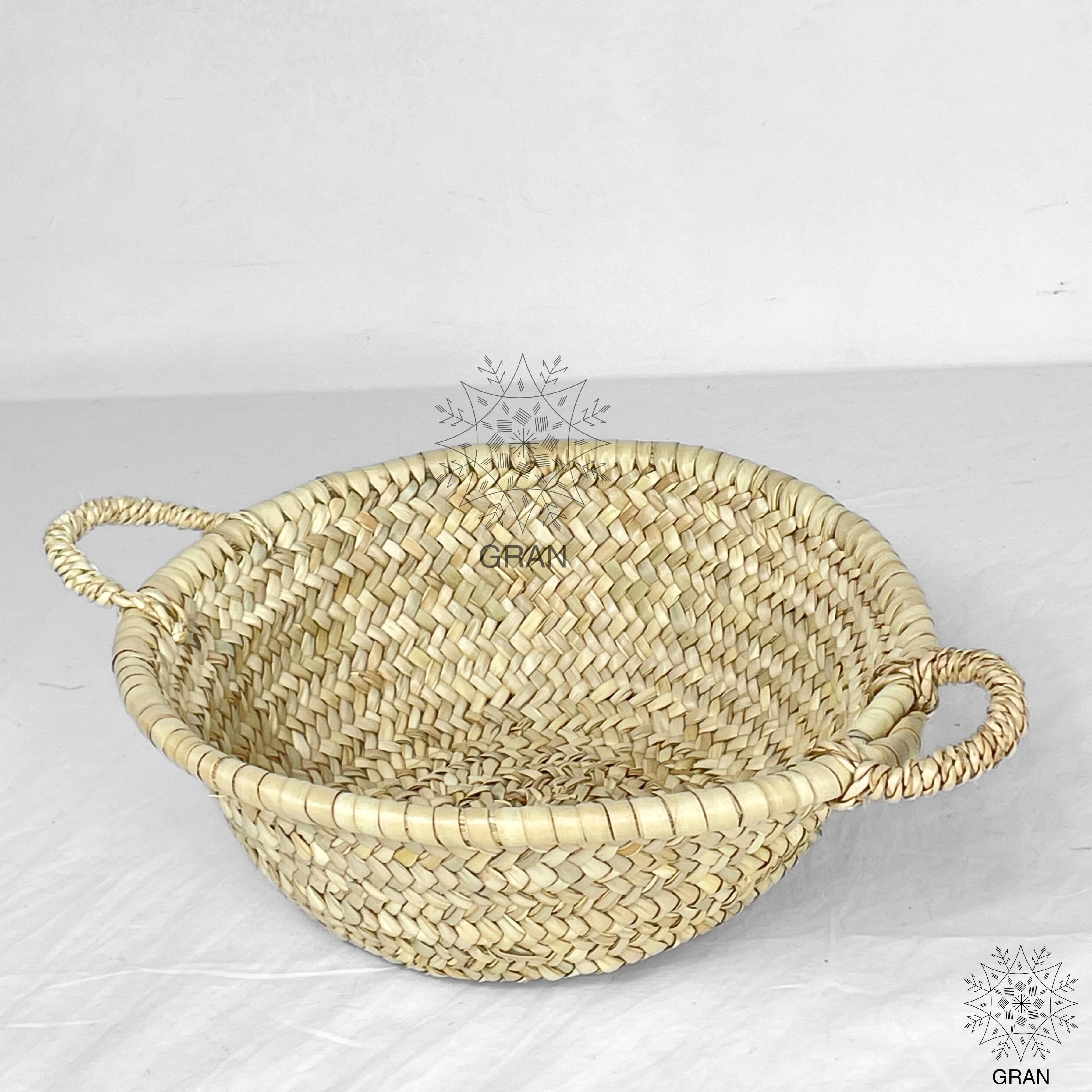 Gran Wholesale - Wholesale Decorative Plate/Dish/Bowl - Moroccan Straw Woven Plate, Handcrafted Wicker Plates14