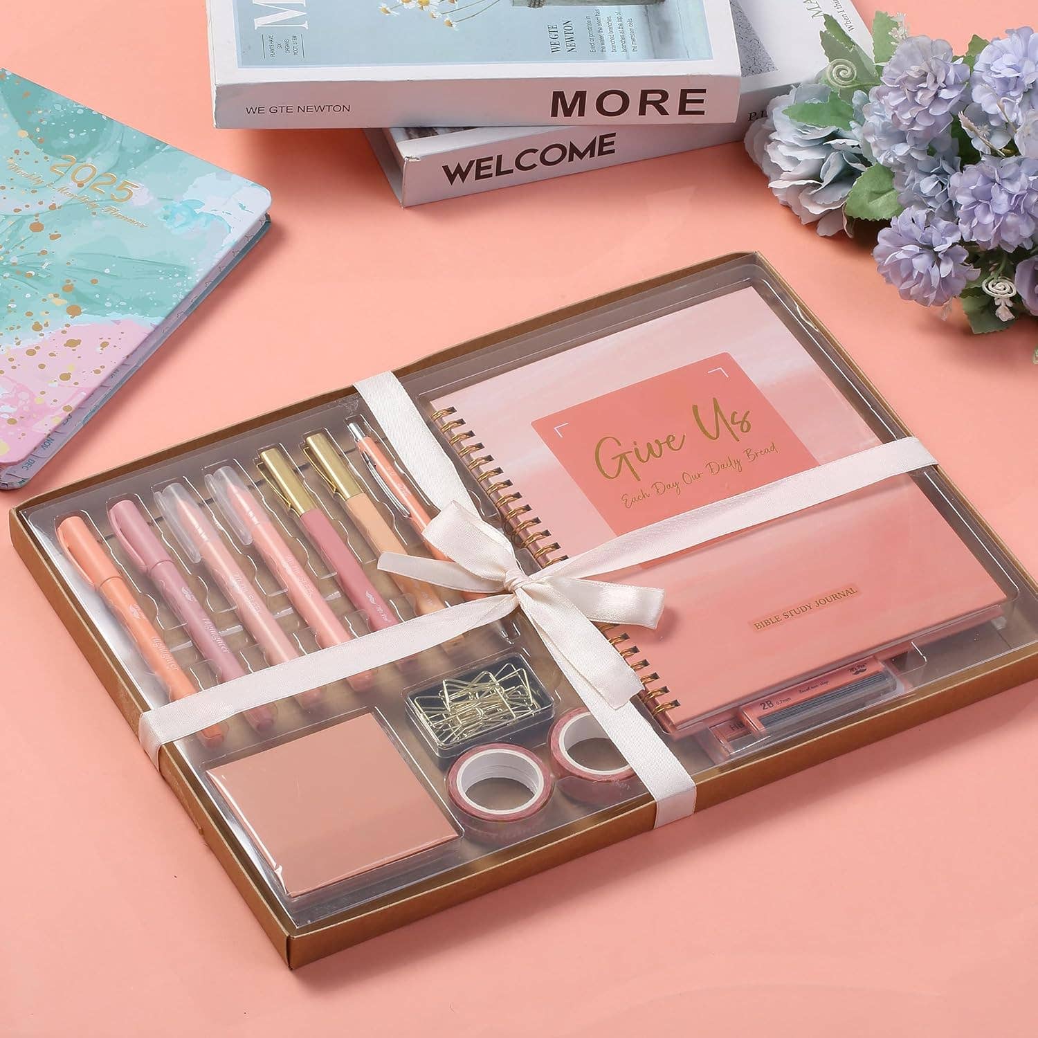 Mr. Pen - Wholesale Dagboek/agenda - Sunset Blush Mr. Pen Bijbel Journaling Kit voor Vrouwen2