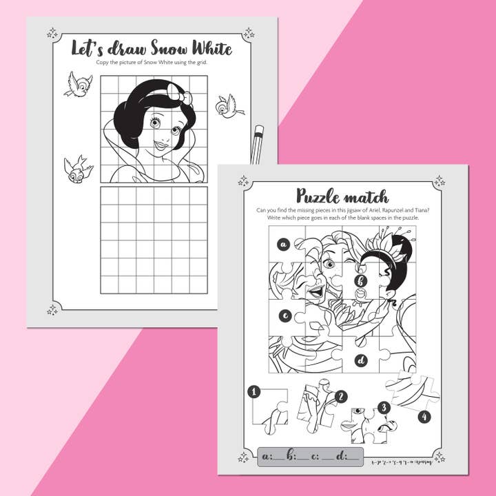 Hinkler - Wholesale Coloring Book - Kids & Baby - Scratch Surprise Disney Princess