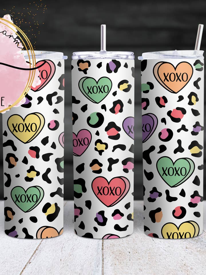 Rebuçado São Valentim Convo Tumbler por atacado de Southern Charm Boutique