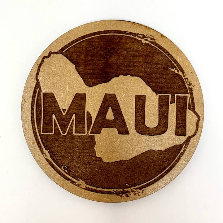 Dessous de verre - Hawaii Maui Island pour la vente par Insert Brand Here Shop