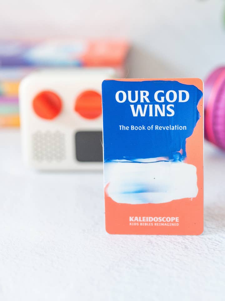 Our God Wins: The Book of Revelation Yoto Card for wholesale by Kaleidoscope