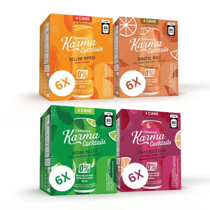 Mocktails Business Bundle for wholesale by Farming Karma Fruit Co. Ltd