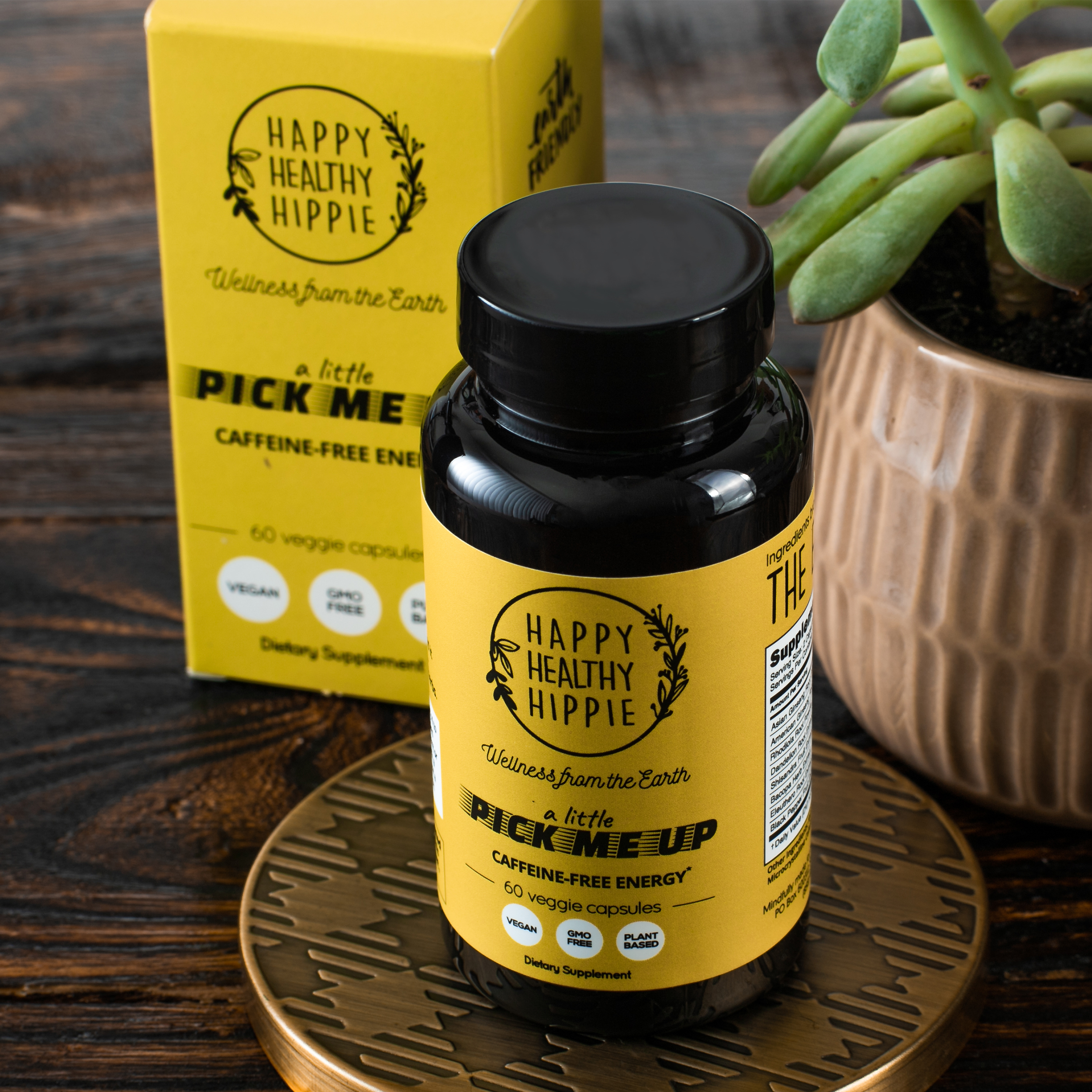 Happy Healthy Hippie - Wholesale Oral Supplement/Vitamin - A Little Pick Me Up Energy Supplement1