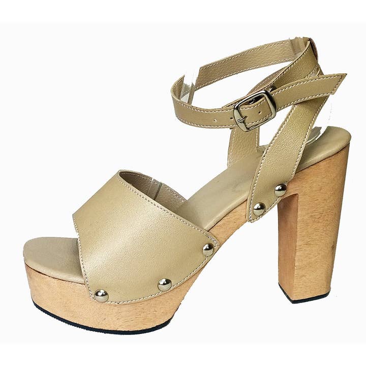 OMES – wholesale Platform heels – Women’s – S9P2SQ: Sexy High Heels Shoes Squared on Wooden Sole
