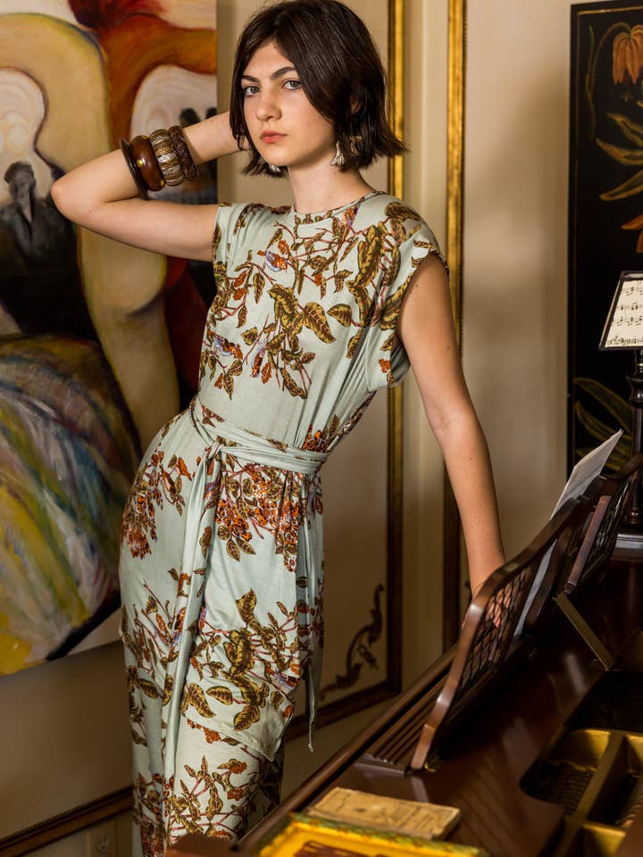 Jennafer Grace – Engroshandel Top- og buksesæt (IKKE Loungewear) - Dame – Bronte Tunika & Palazzo Pant Sæt1