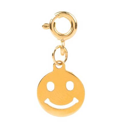 HAPPY FACE CHARM for wholesale by Charmed By The Crowns