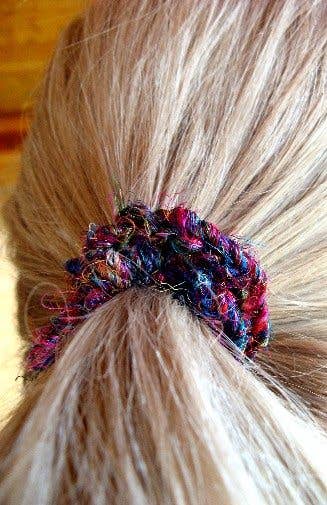 Ganesh Himal Trading – wholesale Hair tie – Silk Yarn Hair Tie1