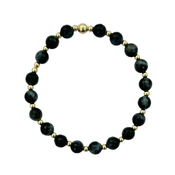 Sauvage & Libre - Œil de Tigre Noir - 412 pour la vente par Locked by Lula 'n' Lee