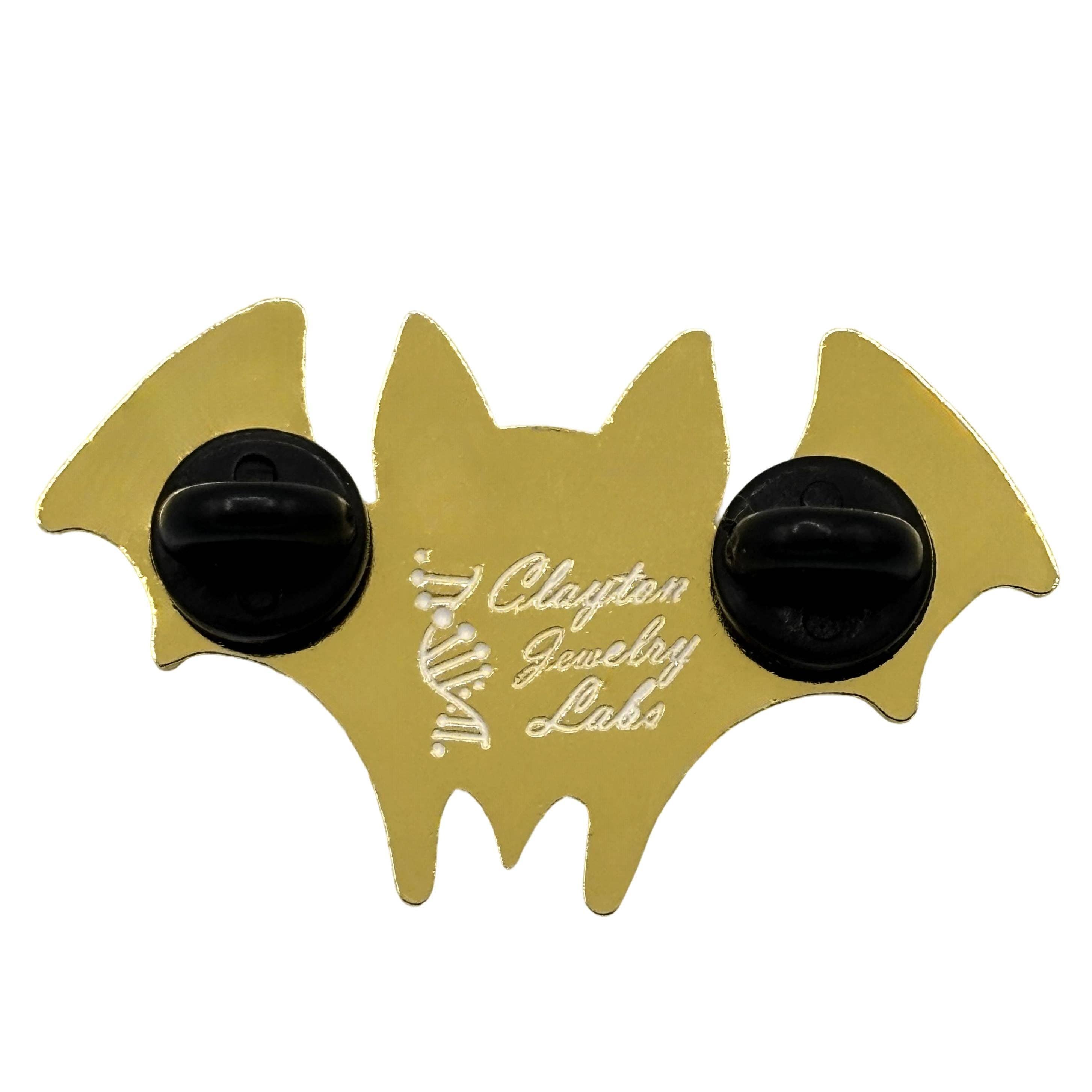 Clayton Jewelry Labs - Wholesale Lapel Pin/Button - Black Bat Enamel Pin1