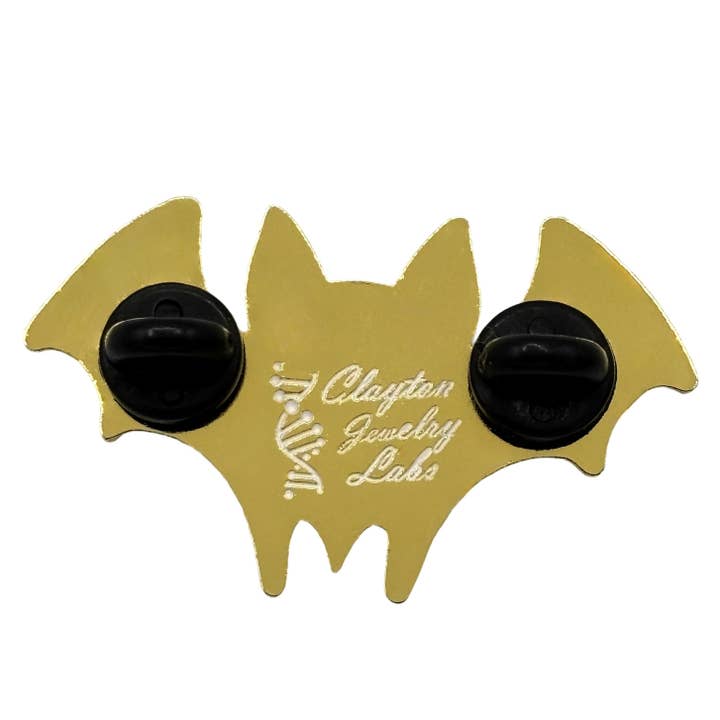 Clayton Jewelry Labs - Wholesale Lapel Pin/Button - Black Bat Enamel Pin1