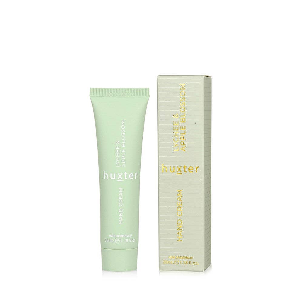 Huxter - Wholesale Hand cream/lotion - 35ml Hand Cream - Lychee & Apple Blossom (Green)
