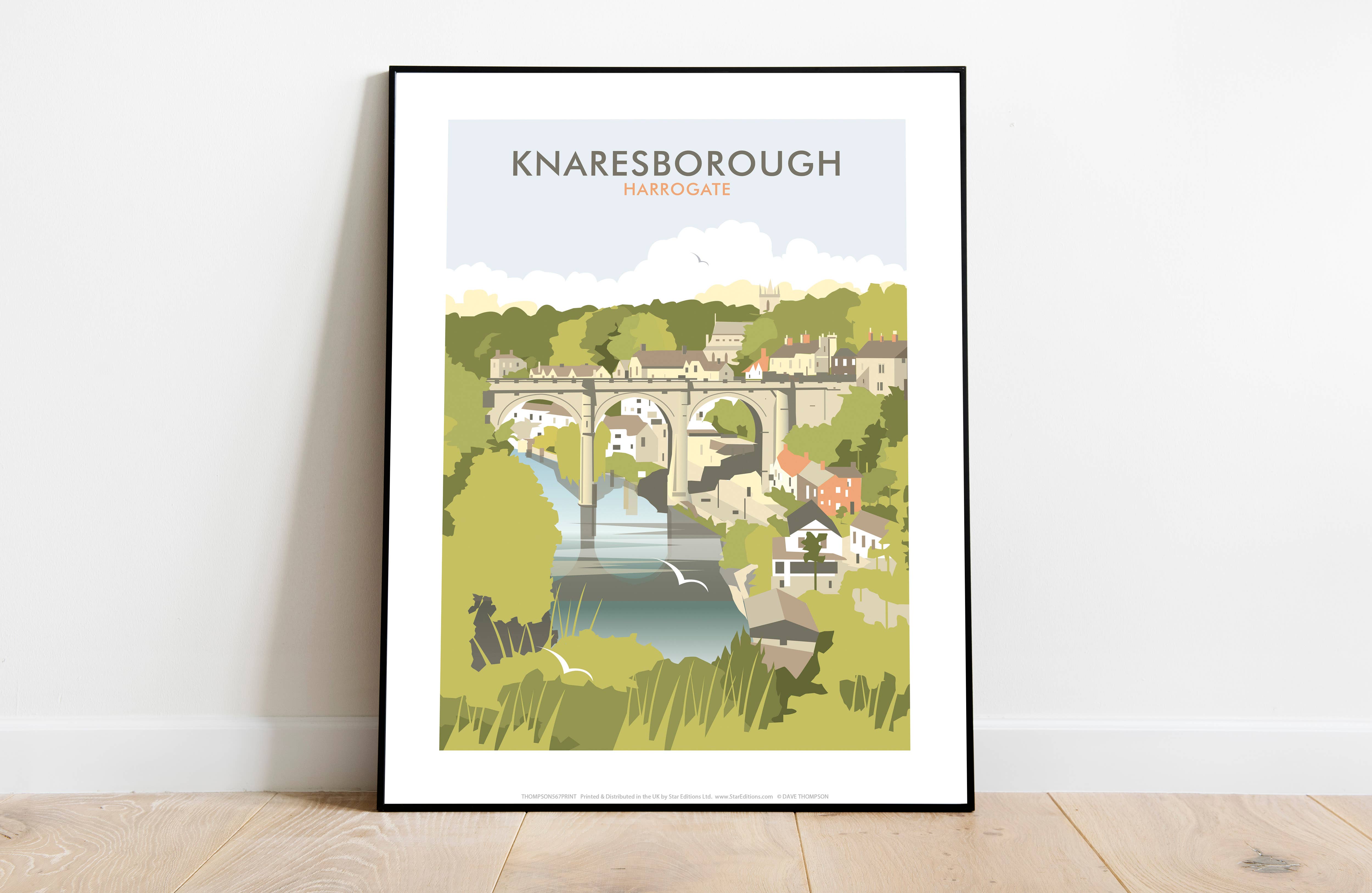 Star Editions - Vendita all'ingrosso Stampa artistica - Knaresorough dell'artista Dave Thompson, stampa artistica di alta qualità1