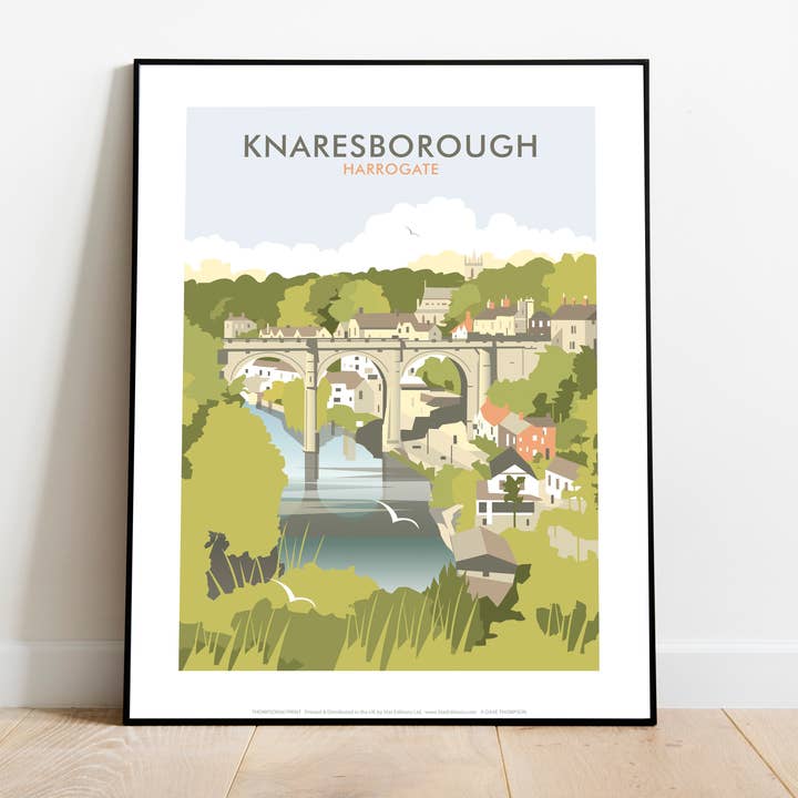 Star Editions - Wholesale Art Print - Knaresorough By Artist Dave Thompson - Premium Art Print1