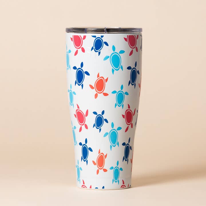 SIC | "Sea Turtle Shuffle" Tumblers & Bottles for wholesale by SIC Cups