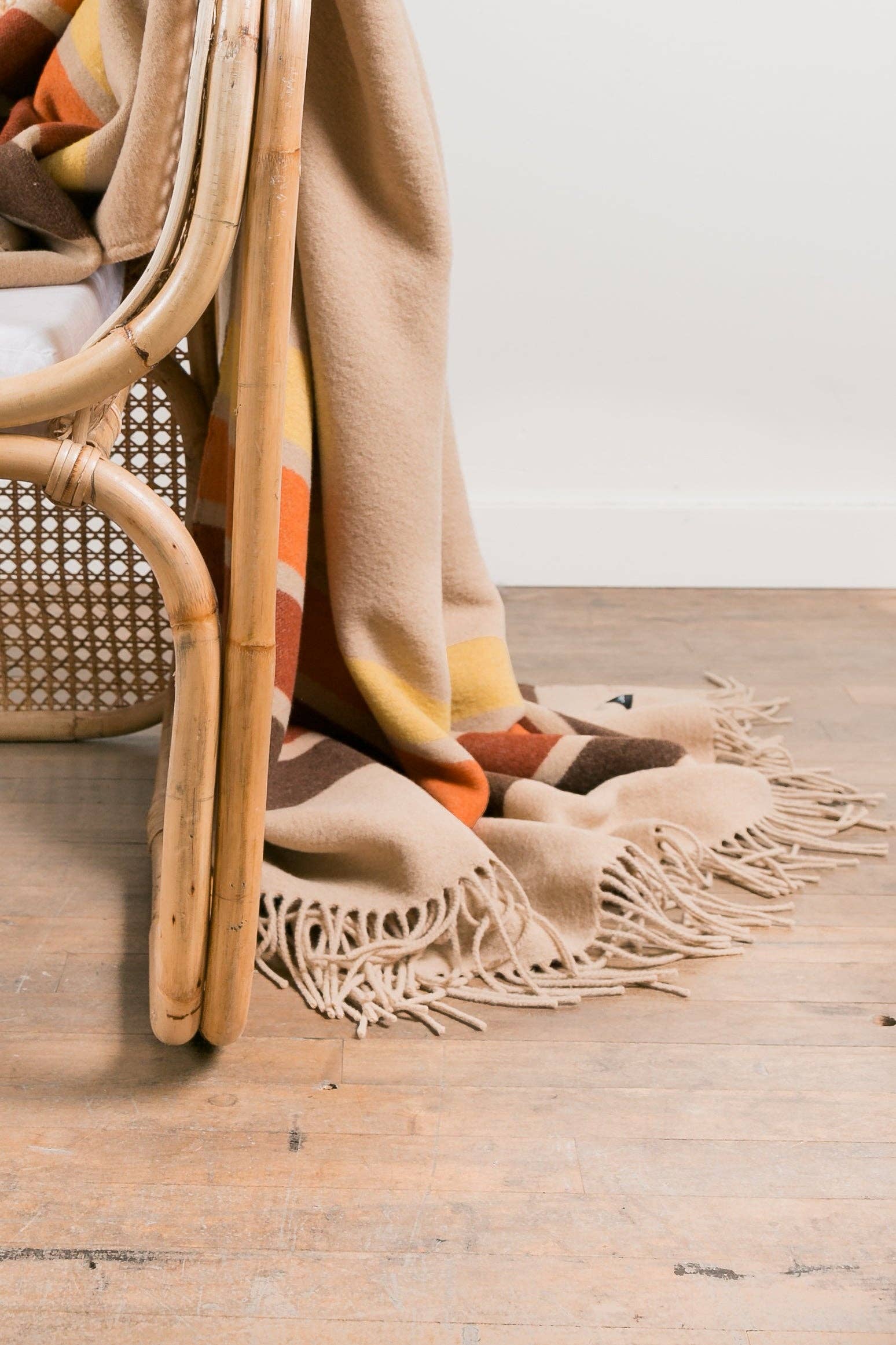 Sackcloth & Ashes - Wholesale Throw Blanket - Wool Camp Desert2