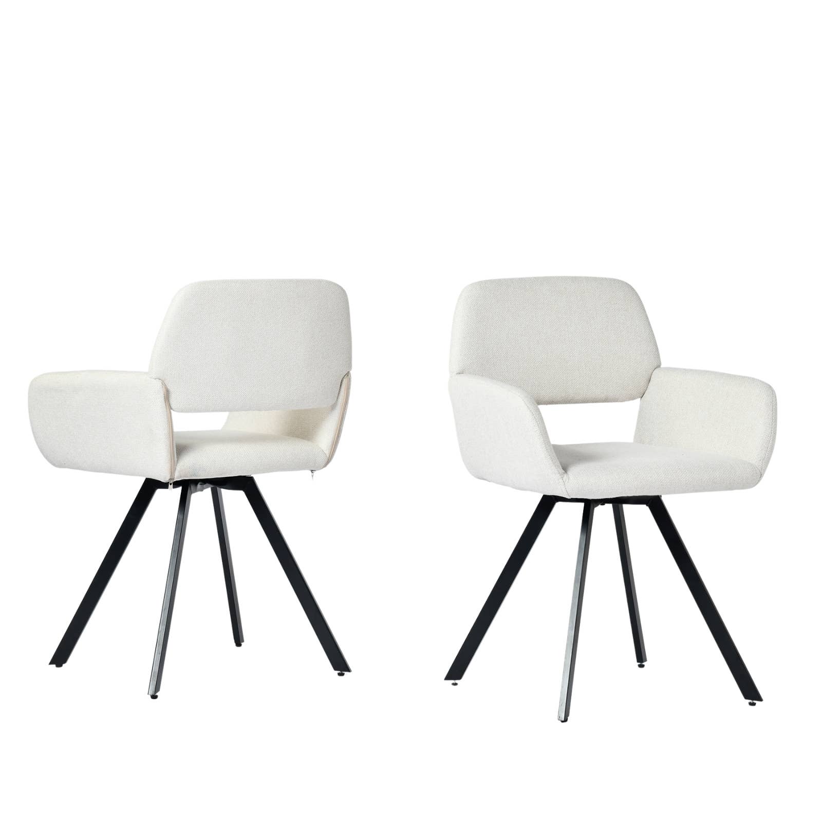 HOMYCASA DESIGN INC - Wholesale Patio Set - 3-Piece Breakfast Table Set Round Table with 2 Swivel Chairs29