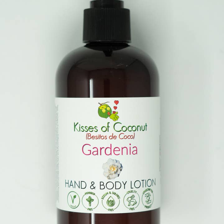 Gardenia Hånd & Body Lotion for engroshandel hos Kisses of Coconut
