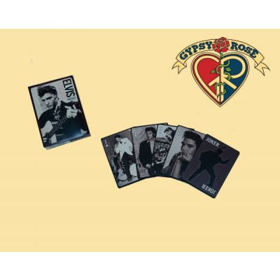 Gypsy Rose – wholesale Spelkort – Elvis Presley svartvita spelkort1