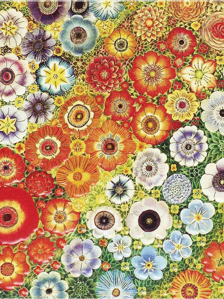 Cartes-notes Millefiori pour la vente par Peter Pauper Press