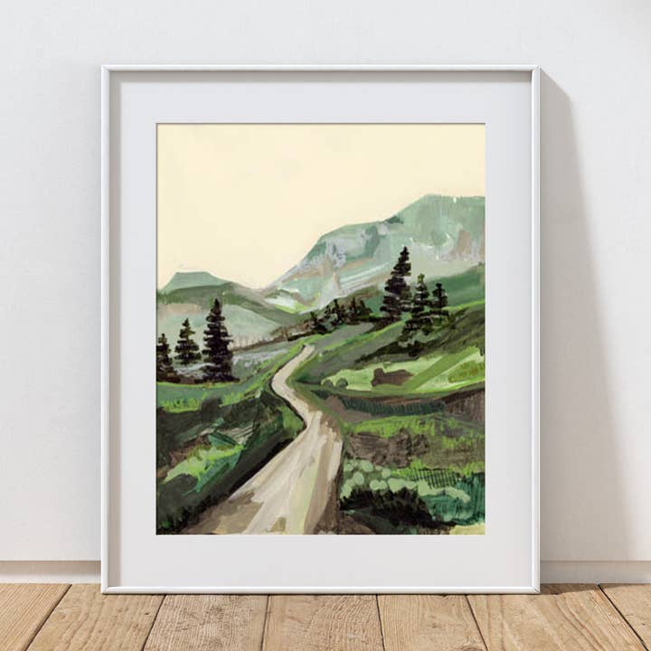 "Wandering" | Print on Canvas for wholesale by E. Anderson Art