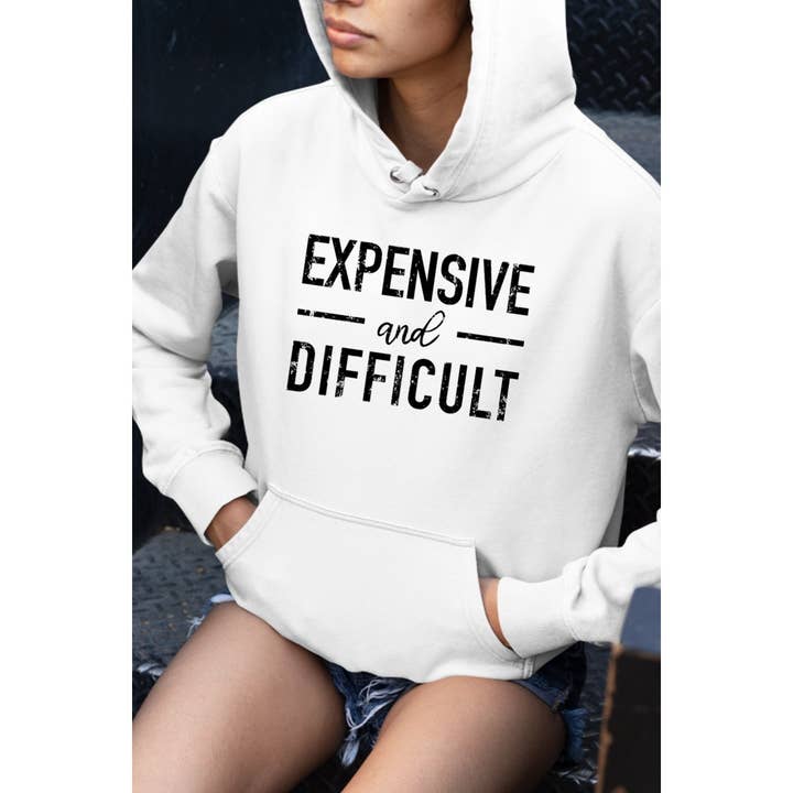 Nobrand - Vendita all'ingrosso Felpa con cappuccio - Donna - FELPA CON CAPPUCCIO GRAFICA DA DONNA COSTOSA1