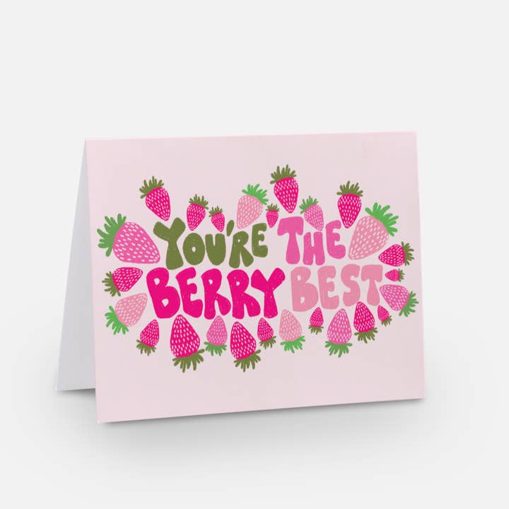 Elle Nicole - Wholesale Love Card - Greeting Card - You're the berry best
