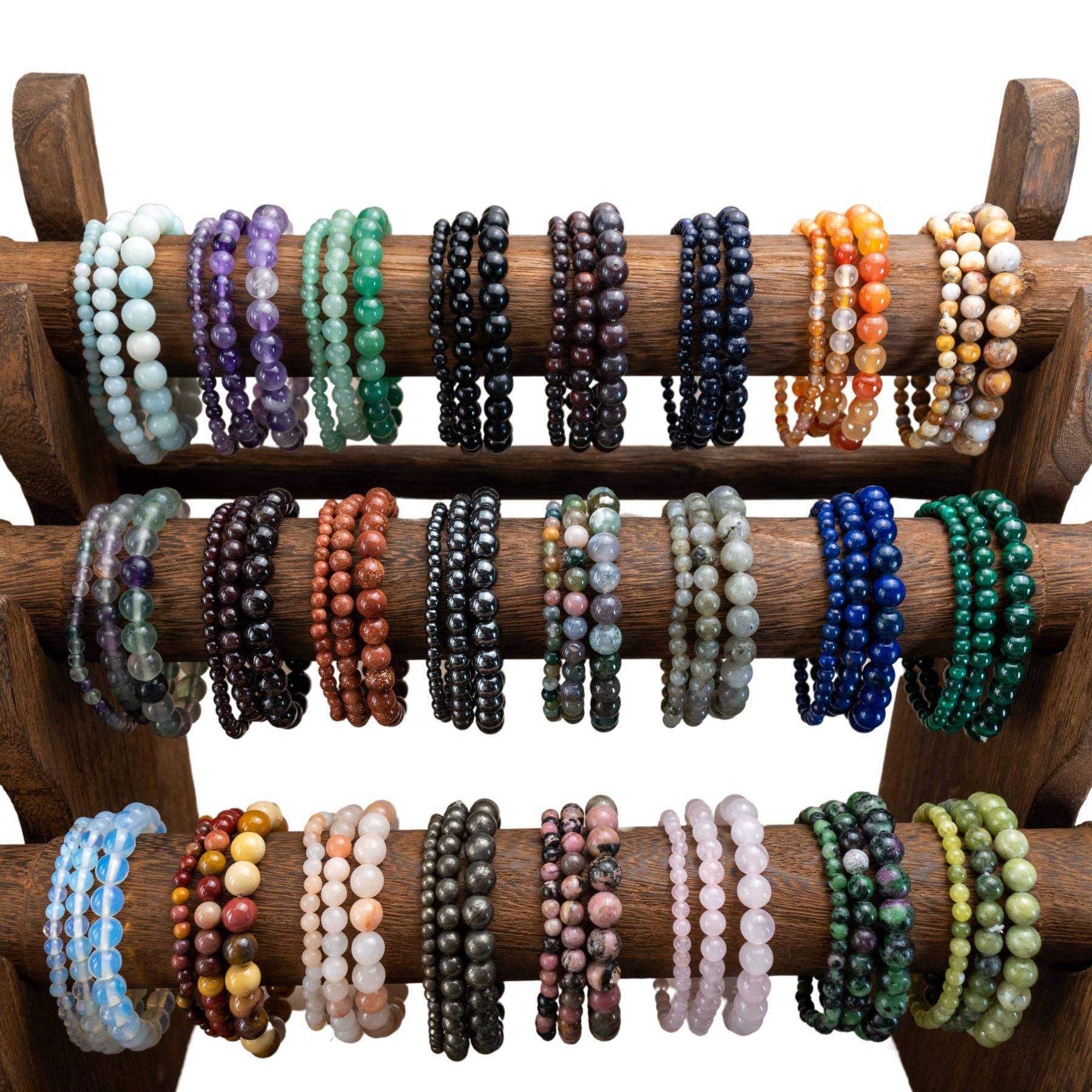 Down To Earth - Wholesale Prayer Beads Bracelet - Discontinued Crystal Energy Bracelets1