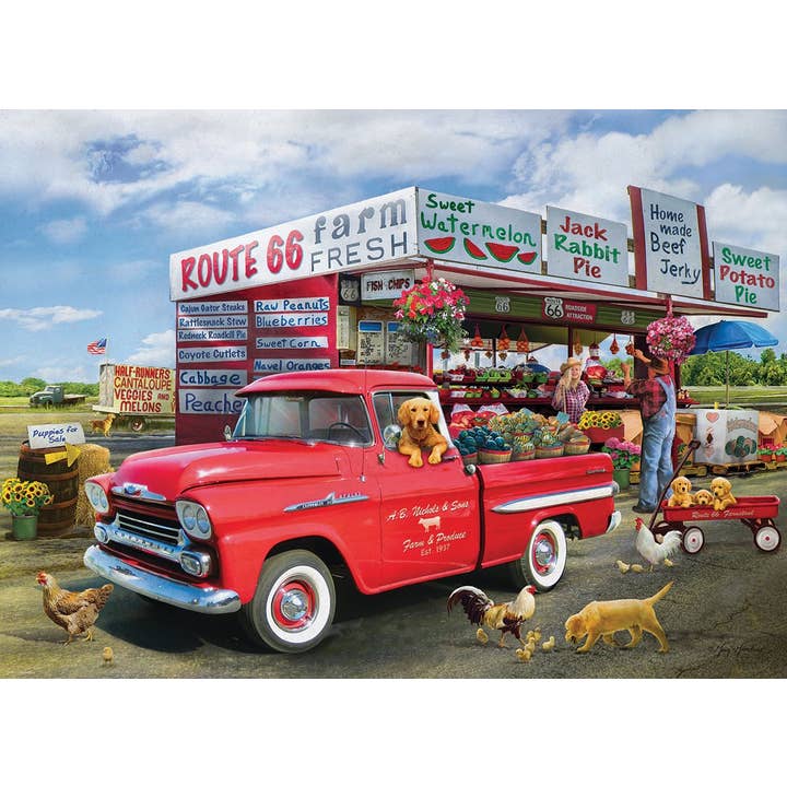 Eurographics Puzzles Europe - Wholesale Puzzle - Adult - The Apache Truck2