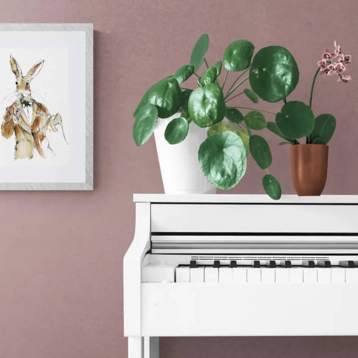 Charlie le chanteur de jazz – Impression d'art encadrée pour la vente par Wendy Laverick