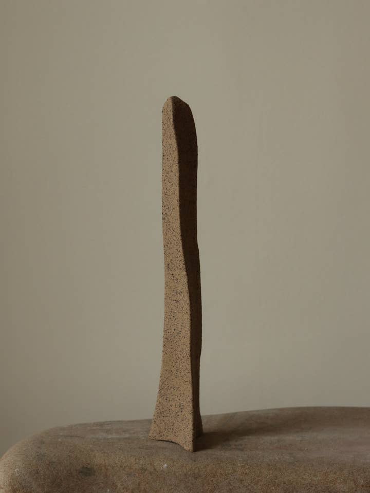 13" Gathered Earth Obelisk for wholesale by Of The Earth