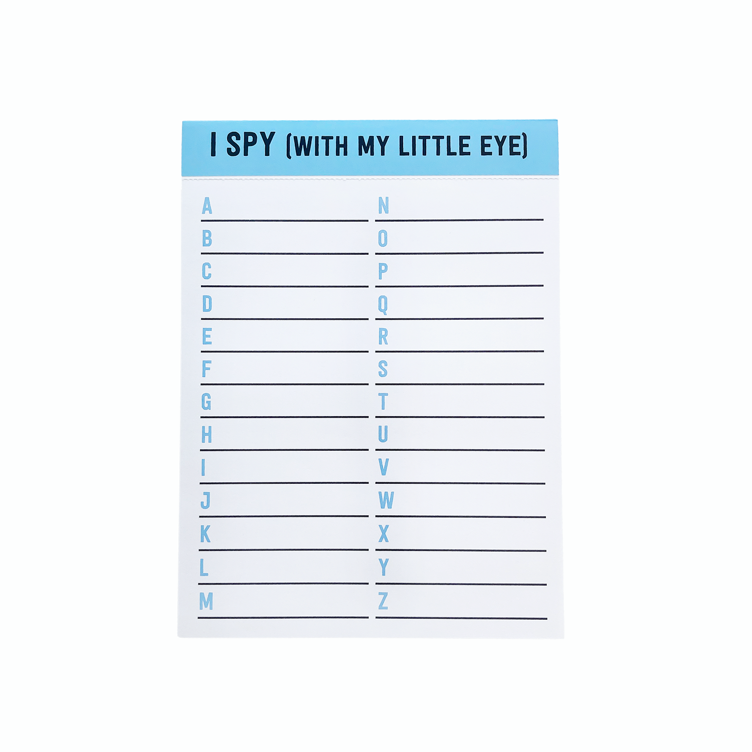 Pipsticks - Wholesale Notepad - I Spy On-The-Go Pad1