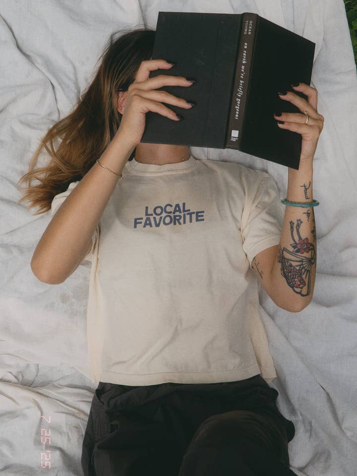 Local Favorite Boxy Tee for wholesale by Maneki