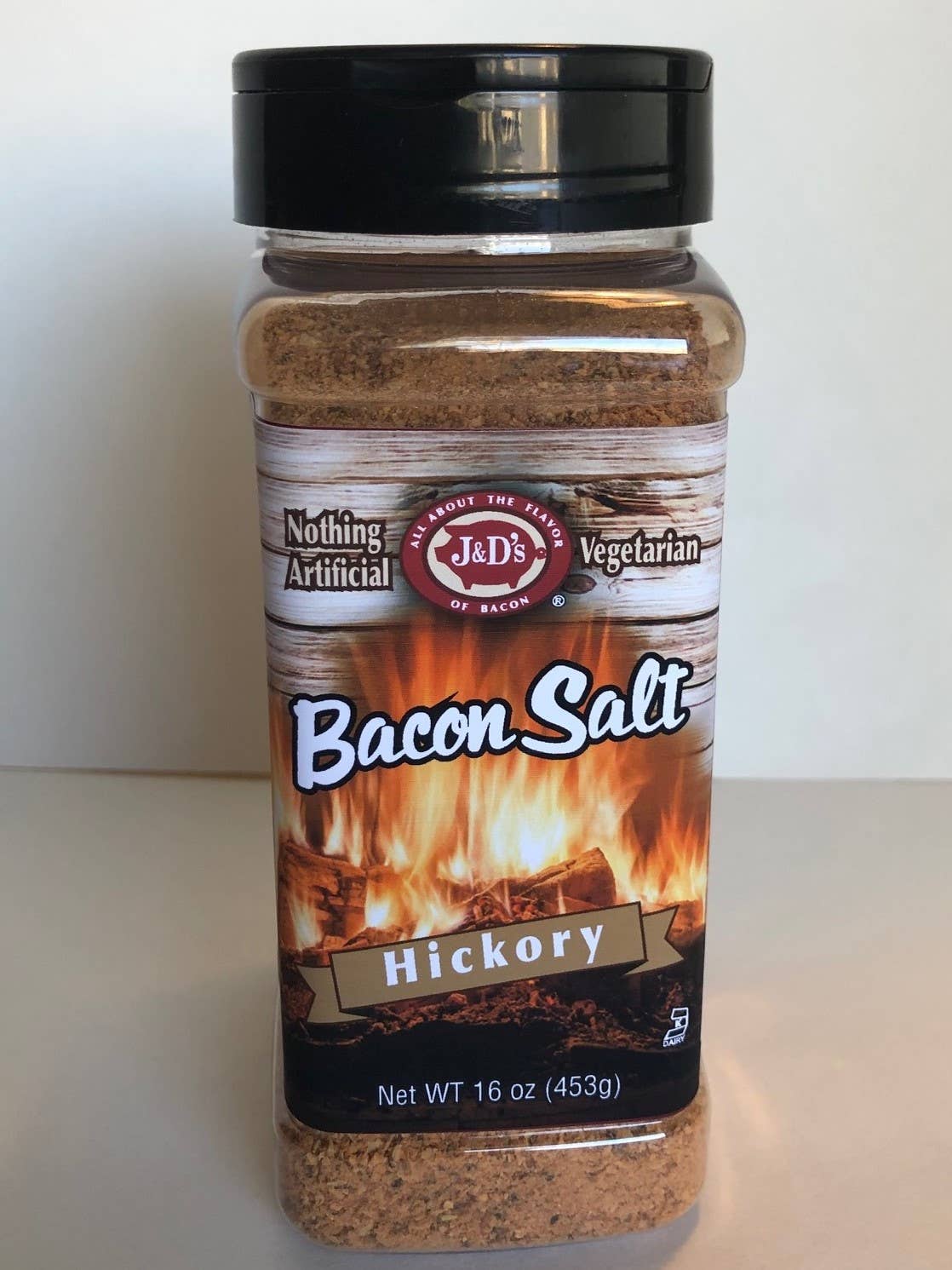 J&D's Original Bacon Salt Low Sodium Bacon Flavored Seasoning