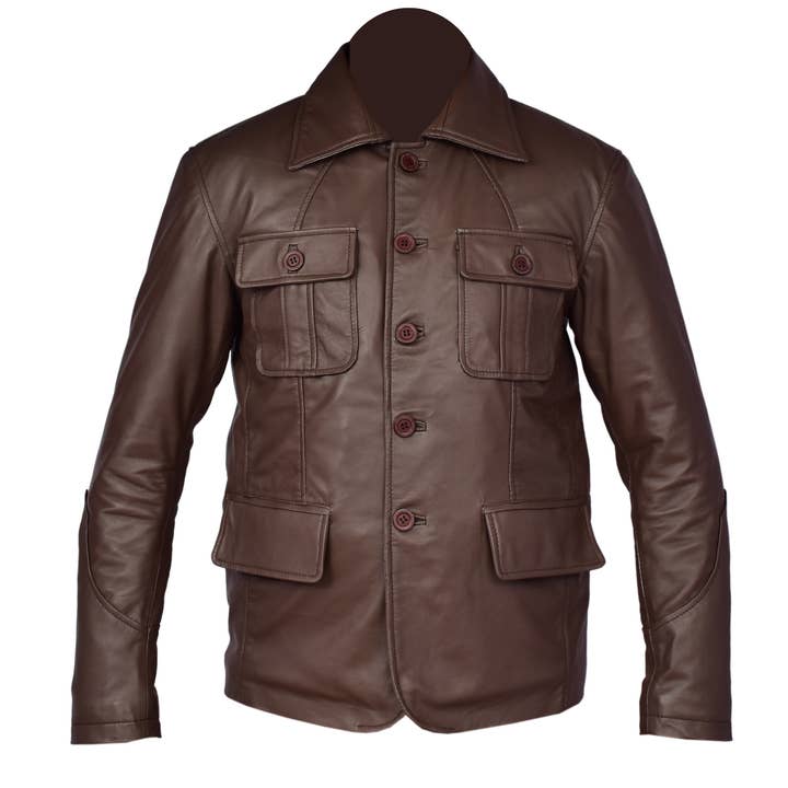 Handcrafted Military Field Jacket – Mens Leather Jacket for wholesale by TA Impex