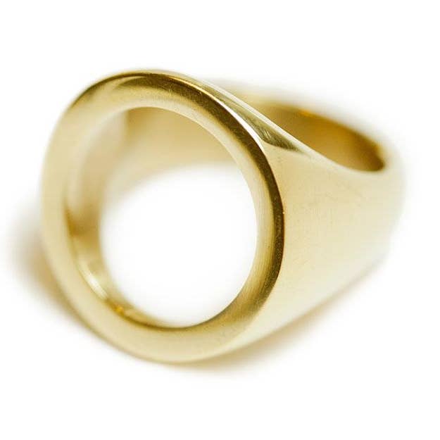 Open Circle Statement Ring for wholesale by SOKO