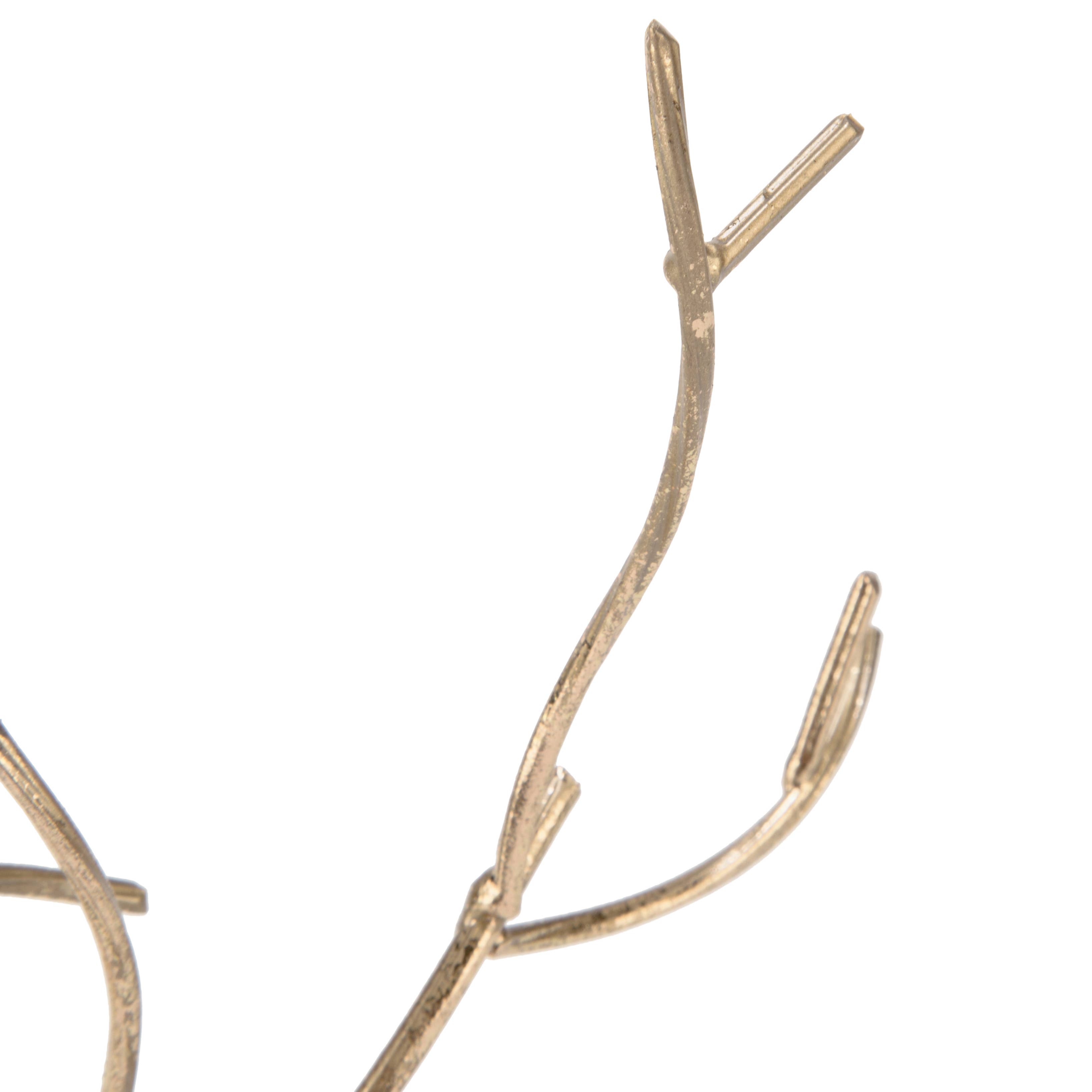 Tripar International – wholesale Jewellery stand & display – Gold Foil Jewelry Tree3