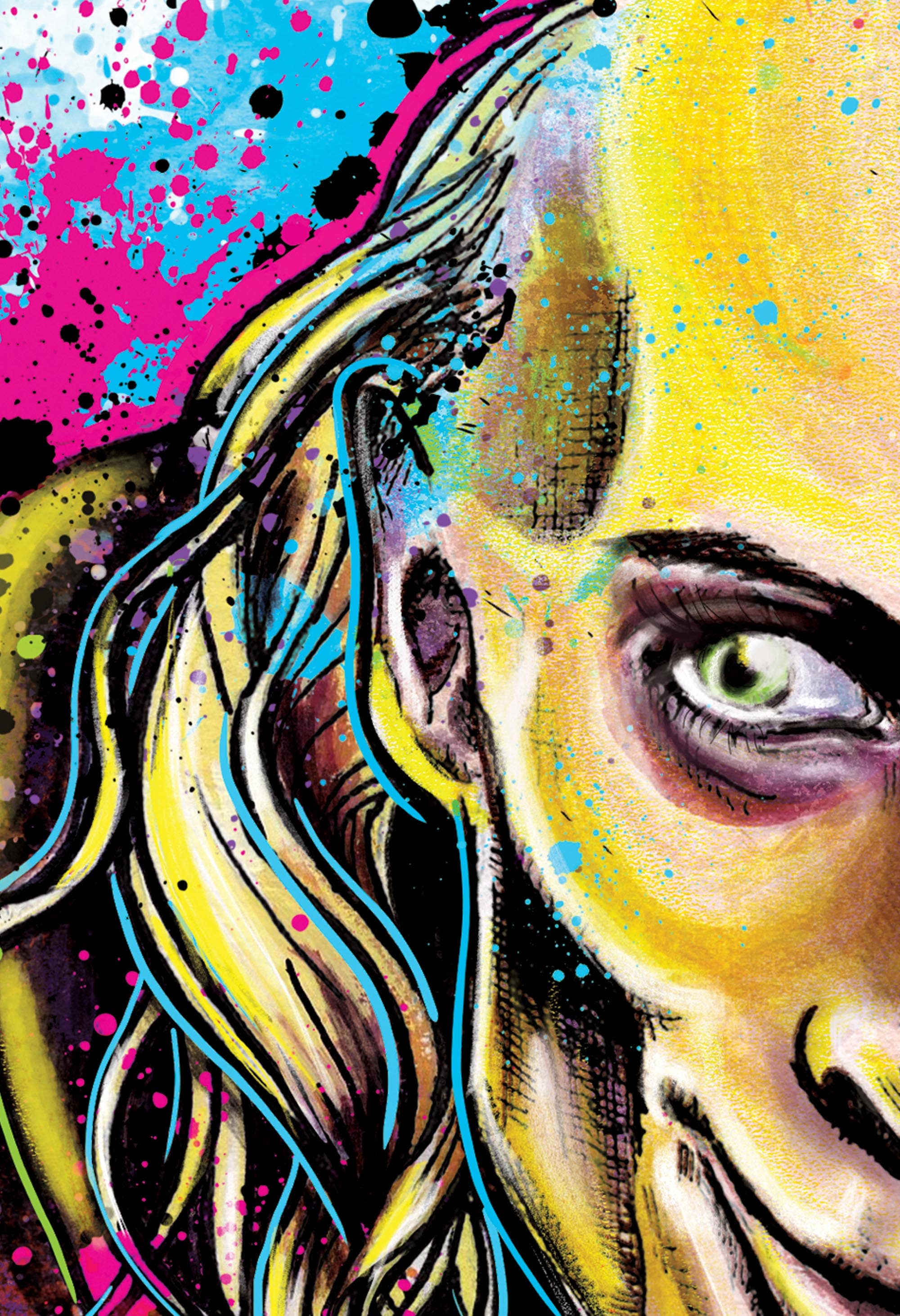 Point Blank Art & Design - Wholesale Art Print - Riff Raff Rocky Horror Art Print 12x18"3