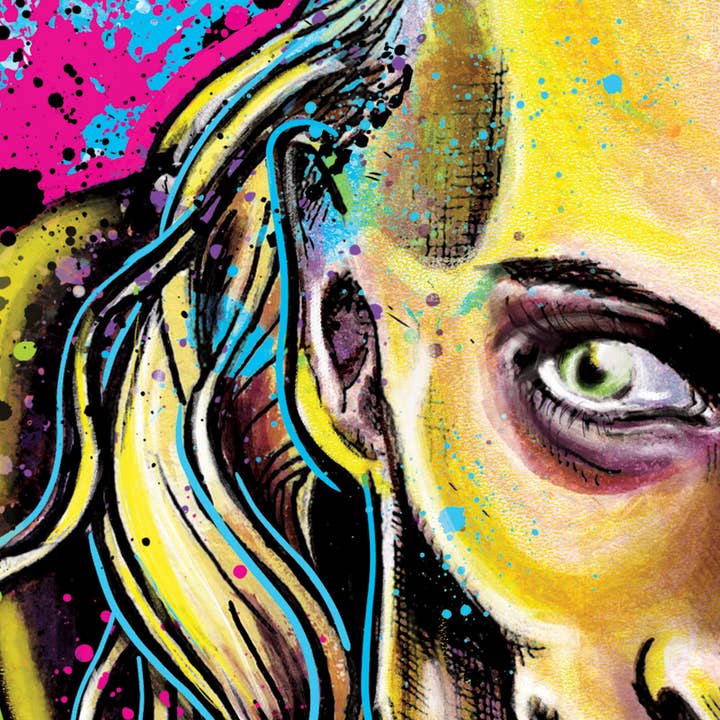 Point Blank Art & Design - Wholesale Art Print - Riff Raff Rocky Horror Art Print 12x18"3