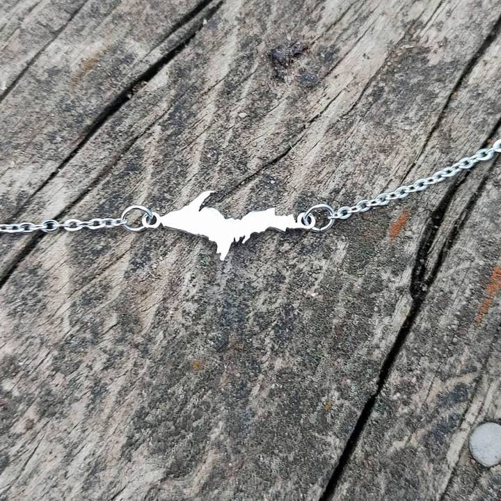 Art Factory LLC – Engroshandel Halskæde med vedhæng – Halskæde / armbånd med vedhæng i form af Upper Peninsula3