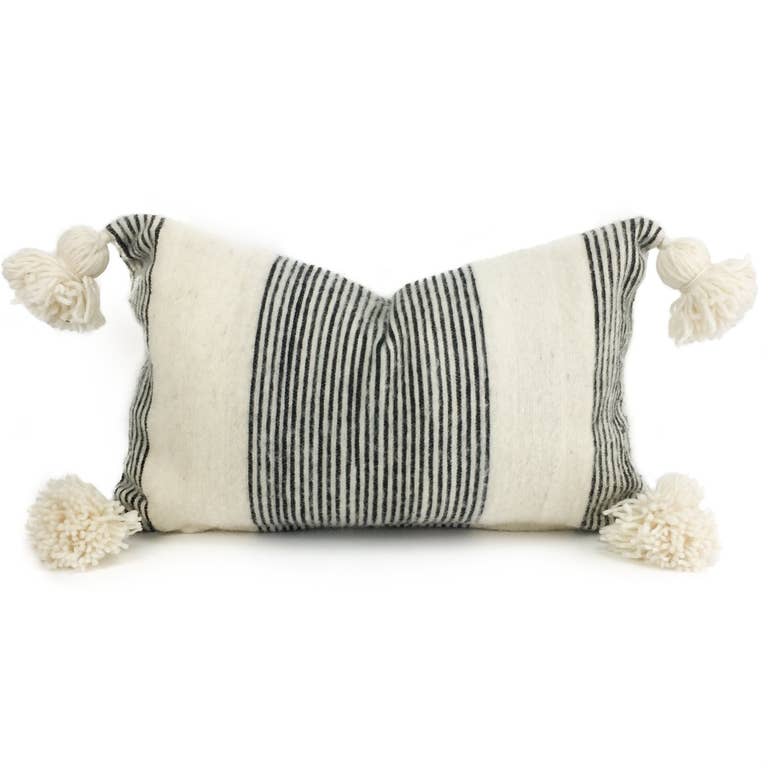 Lalla Pillow Cover Black Faire Com