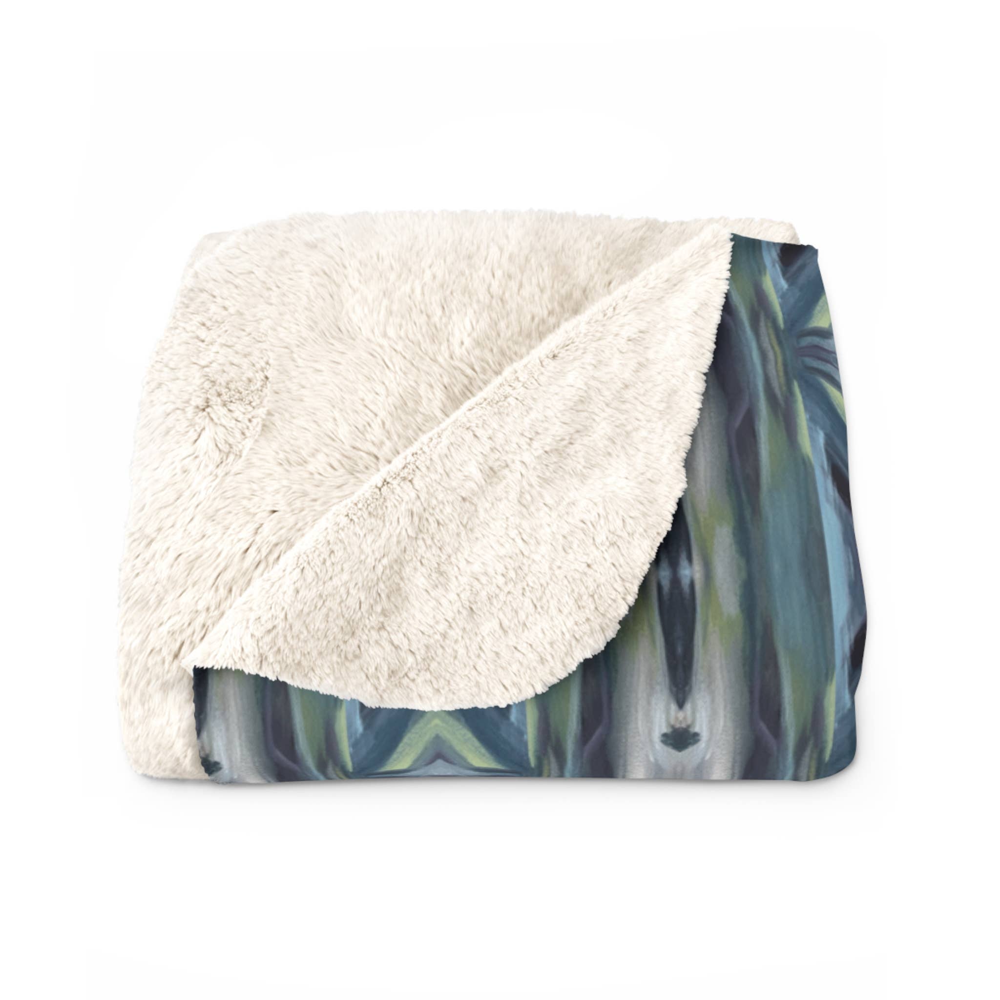 PALMER K Designs - Wholesale Throw Blanket - Sherpa Throw / Blanket: Geometric (CAP/P2)5