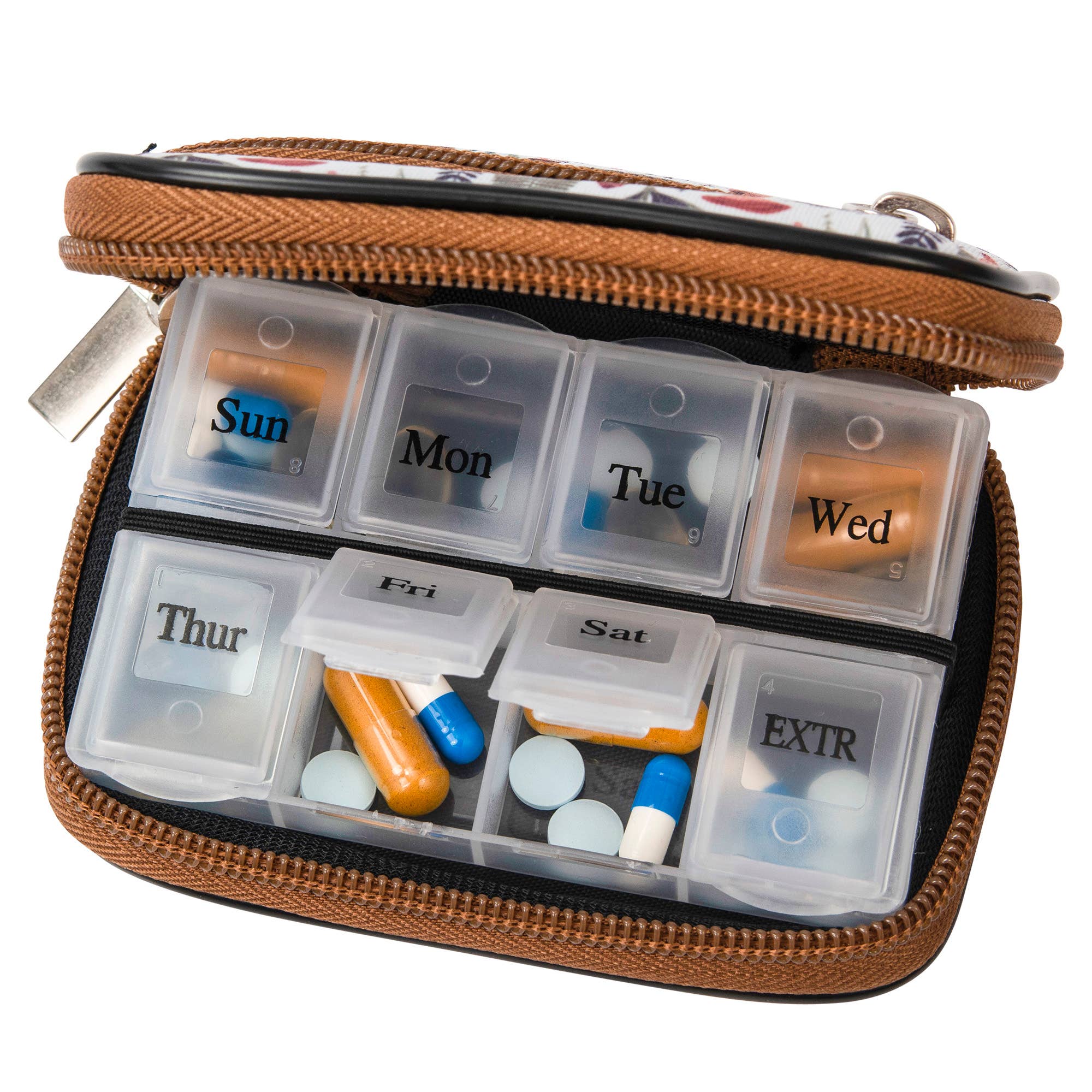 MADE EASY KIT - Wholesale Pill Organizer - Made Easy Kit Pill Case - 7-Day Travel Medicine Organizer12